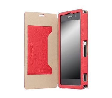 Krusell Krusell FlipCover Malmo Sony Xperia Z1 (red)