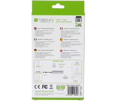 Techly IADAP USB31-DOCK4