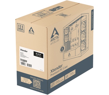 ARCTIC Xtender Black (Clear Glass)