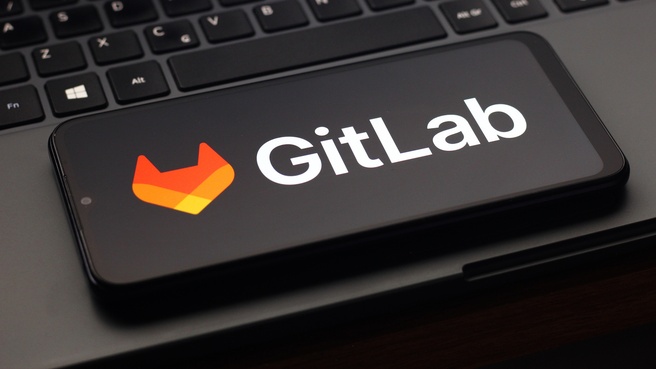 GitLab stock. Bron: Thomas Fuller/SOPA Images/LightRocket via Getty Images