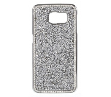 Kees Glamour Hardcover Hoesje Samsung Galaxy S6 - Zilver