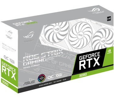 ASUS ROG Strix GeForce RTX 3080 OC met LHR White Edition