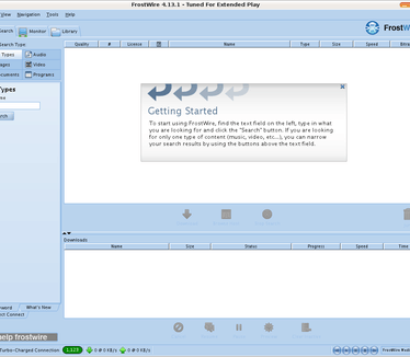 FrostWire 4.13.1 screenshot