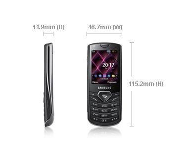 Samsung Shark S5350 Zwart