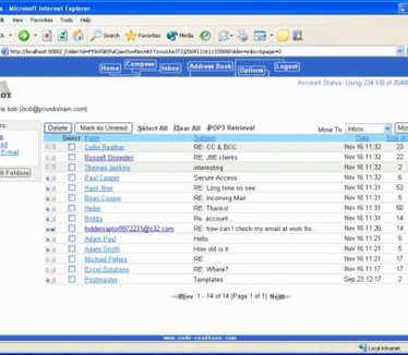Ability Mail Server screenshot