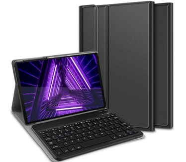 qMust Lenovo Tab M10 HD Gen 2 Slimline AZERTY Bluetooth Keyboard zwart