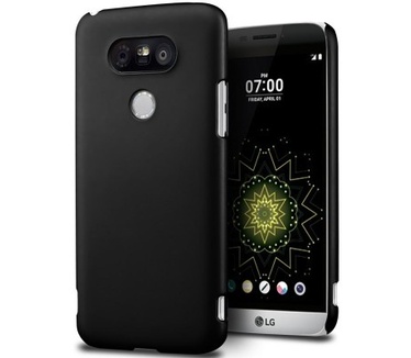qMust LG G5 Hard Back Case - Black