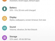Screenshots Android 11-bèta