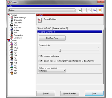 PDFCreator 1.3.0 screenshot