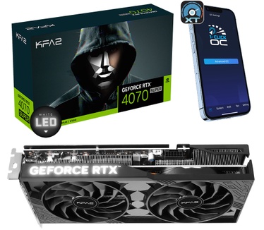 KFA2 GeForce RTX 4070 Super 1-Click OC 2X