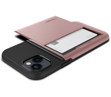 Spigen iPhone 6.7In Slim Armor Rose Gold Roze