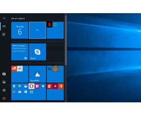 Windows 10 Creators Update Start