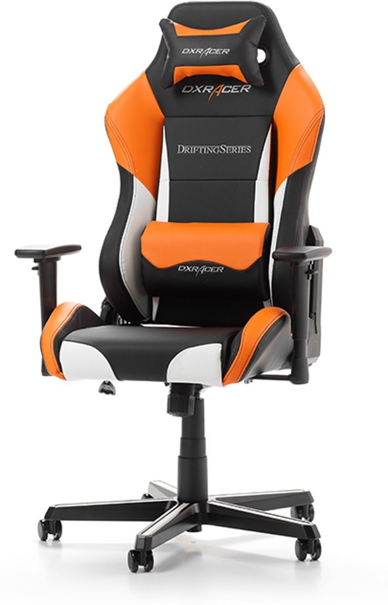 DXRacer Drifting D61 Zwart/Wit/Oranje - Kenmerken - Tweakers