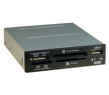Sweex CR005V2 internal card reader all-in-1 USB 2.0 black