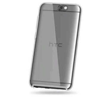 HTC One A9 Aero Clear Case - Sky Blue