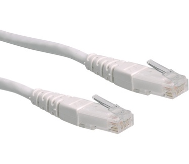 Roline UTP patchkabel Cat.6, wit 2,0m