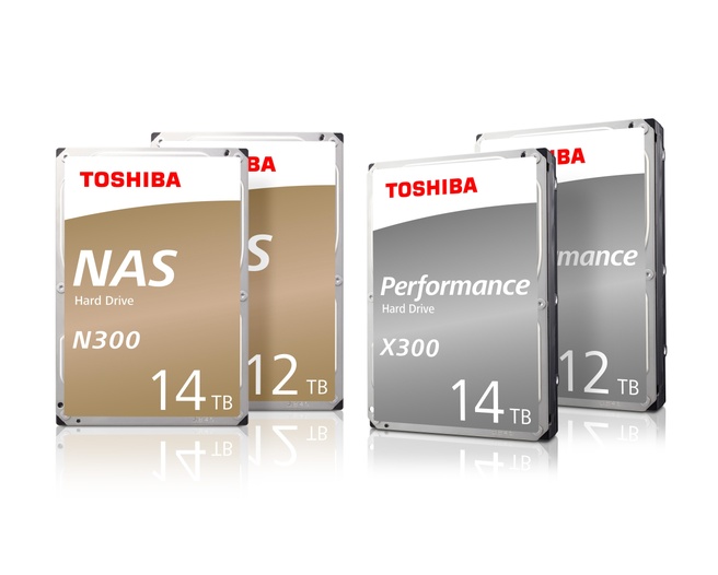 Toshiba X300 N300 12TB 14TB