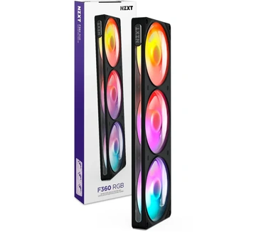 NZXT F360 RGB (2026) Zwart