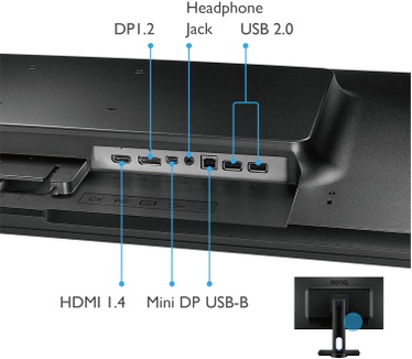 BenQ PD2700Q Zwart