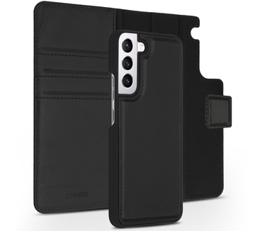 Accezz Premium Leather 2 in 1 Wallet Bookcase Samsung Galaxy S22 - Zwart