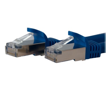 Startech.com 7 ft Blue Shielded Cat6a Molded STP Patch Cable