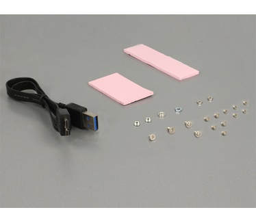 Delock 2.5″ Converter USB 3.1 Micro-B female > M.2 / mSATA with enclosure