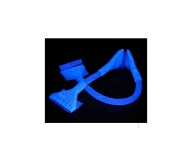 Akasa ATA-90-BLUV Roundcable ATA133 (90cm, UV Blauw)