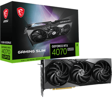 MSI GeForce RTX 4070 SUPER 12G GAMING SLIM