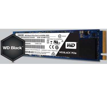 WD BLACK PCIE SSD 256GB 256GB