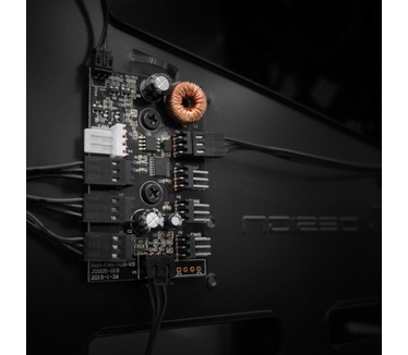 NZXT Noctis 450 Zwart/Rood