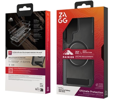 Zagg Rainier Snap KS (Galaxy S26+) Zwart
