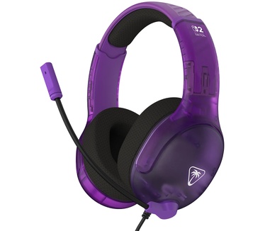 Turtle Beach Airlite Fit bedrade gamingheadset - Nintendo Switch 2 - Spookpaars - Werkt ook met de Nintendo Switch OLED, ‘flip-to-mute’-functie, comfortabele oorkussens, 40 mm-speakers, licht