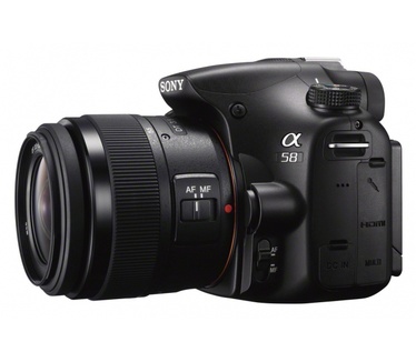 Sony Alpha A58K + 18-55 mm F3.5-5.6 SAM II Zwart