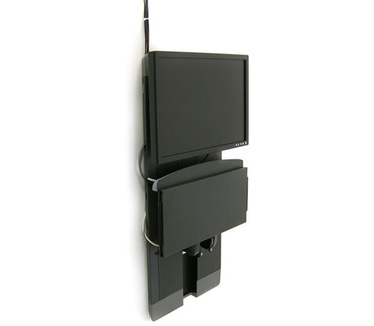 Ergotron StyleView® Vertical Lift, High Traffic Areas