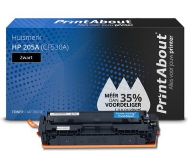 PrintAbout Huismerk HP 205A (CF530A) Toner Zwart