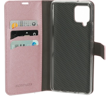 Mobiparts Saffiano Wallet Case Samsung Galaxy A42 (2020) Pink