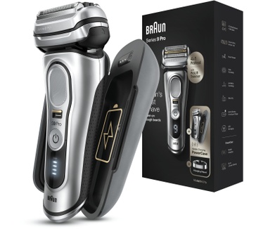 Braun Braun Series 9 Pro 9427s Elektrisch Scheerapparaat, Wet & Dry, Met PowerCase