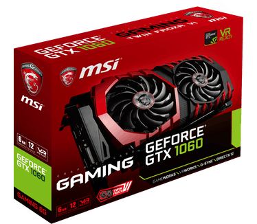MSI GeForce GTX 1060 GAMING 6G