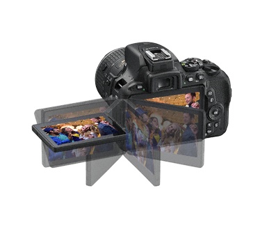 Nikon D5500 + Nikkor AF-S DX 18-55mm F3.5-5.6 G VR II Zwart
