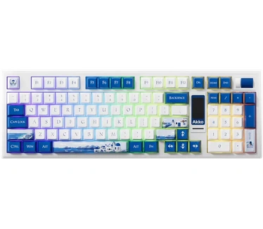 Akko 5098B Plus Santorini RGB Draadloos Hotswap Mechanisch Gaming Toetsenbord