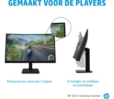 HP X27c Zwart