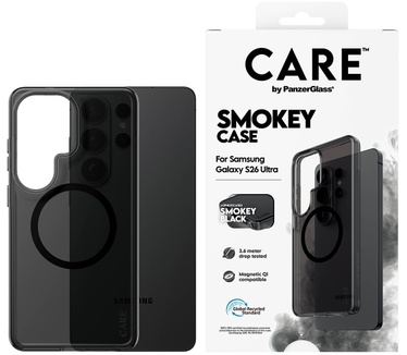 PanzerGlass CARE™ by PanzerGlass® Urban Explorer Case Smokey w. Black Qi Samsung Galaxy S26 Ultra