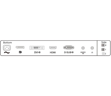 Philips B-line 241B8QJEB/00 Zwart