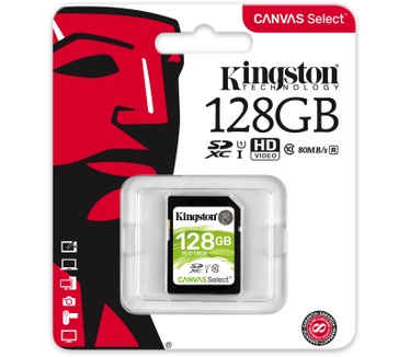 Kingston Canvas Select, 128GB