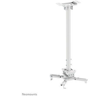 Neomounts Neomounts CL25-550WH1 Beamer plafondbeugel - h 74,5-114,5 cm - Easy Install - full motion