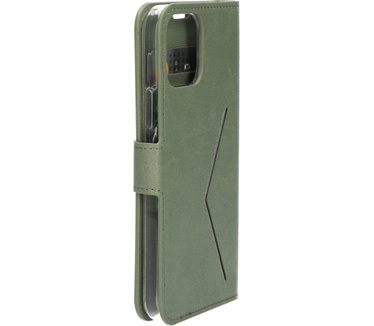 Mobiparts Classic Wallet Case Apple iPhone 12/12 Pro Stone Green