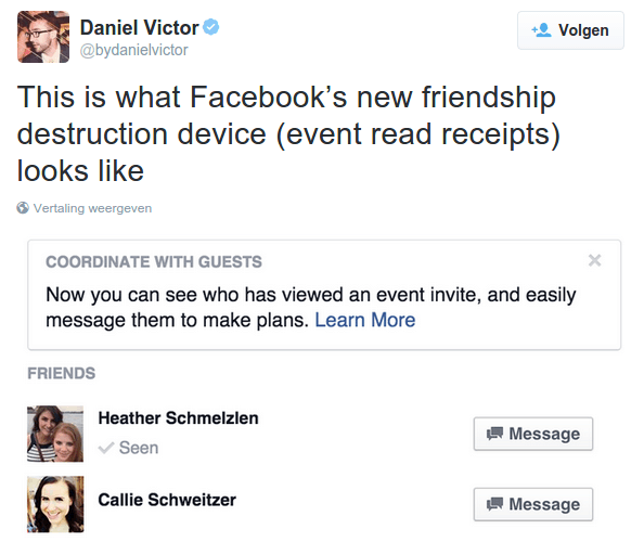 facebook invite
