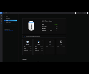Unifi Dream Router - UnifiOS firmwareupdate