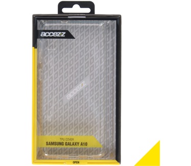 Accezz Clear Backcover Samsung Galaxy A10 - Transparant