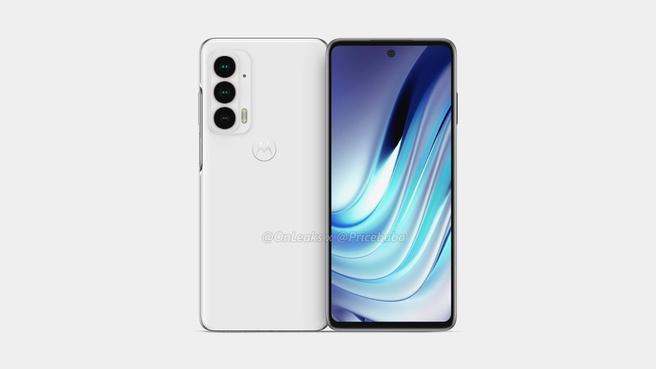 Motorola Edge 20 OnLeaks lekken